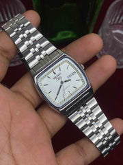 Seiko 5 — White Dial “TV-Shape” | 6309 Japanese Automatic watch.