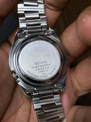 Super Rare Vintage Seiko Actus Grey Sunburst Dial Watch.