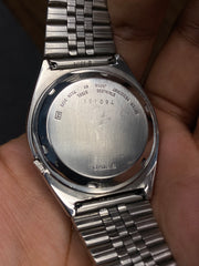 Seiko 5 “Railway Time” — Beige Dial | 38mm Japanese Automatic Watch.