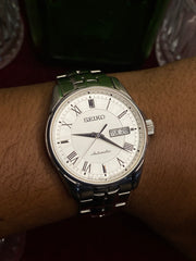 (JDM)Seiko Presage SARY019 “Snow Roman”—Automatic Dress Watch (41mm).