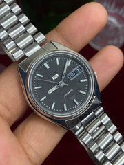 Seiko 5 — Matte Grey Dial | 36mm Japanese Automatic watch.