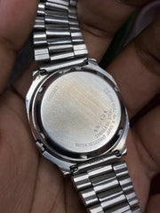 Seiko 5 Automatic — TV-Case Blue Linen Dial | Ref 7009-596K.