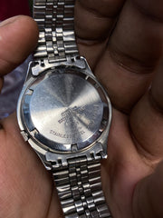 Seiko Automatic — Matte Black Dial | 38mm Japanese Automatic Watch.