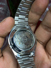 Seiko 5 “Midnight Black ” — Charcoal Dial Automatic | 7S26 Movement Watch.
