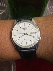 Seiko 5 “Continental” — 7009 White Dial Automatic Watch.