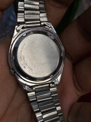 Seiko 5 Automatic — Black Dartboard Dial | Ref 7009-3160.