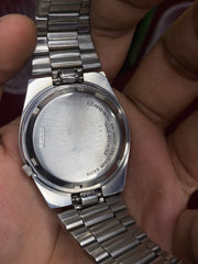 Seiko 5 — Clean Silver-Grey Dial | 38mm Japanese Automatic Watch.