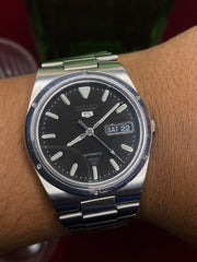 Seiko 5 SKX197 “Night Shift” — 7S26 Black Dial Automatic watch.