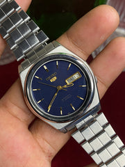 Seiko 5 Automatic — Deep Blue Dial  watch | Ref 7009-876J.