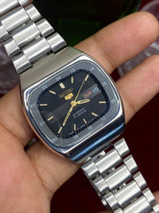 Seiko 5 Automatic — TV-Case Railway Black Dial | Ref 7009-3140.