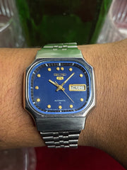 Seiko 5 — Blue Dial “TV-Shape” | Japanese Automatic Watch.