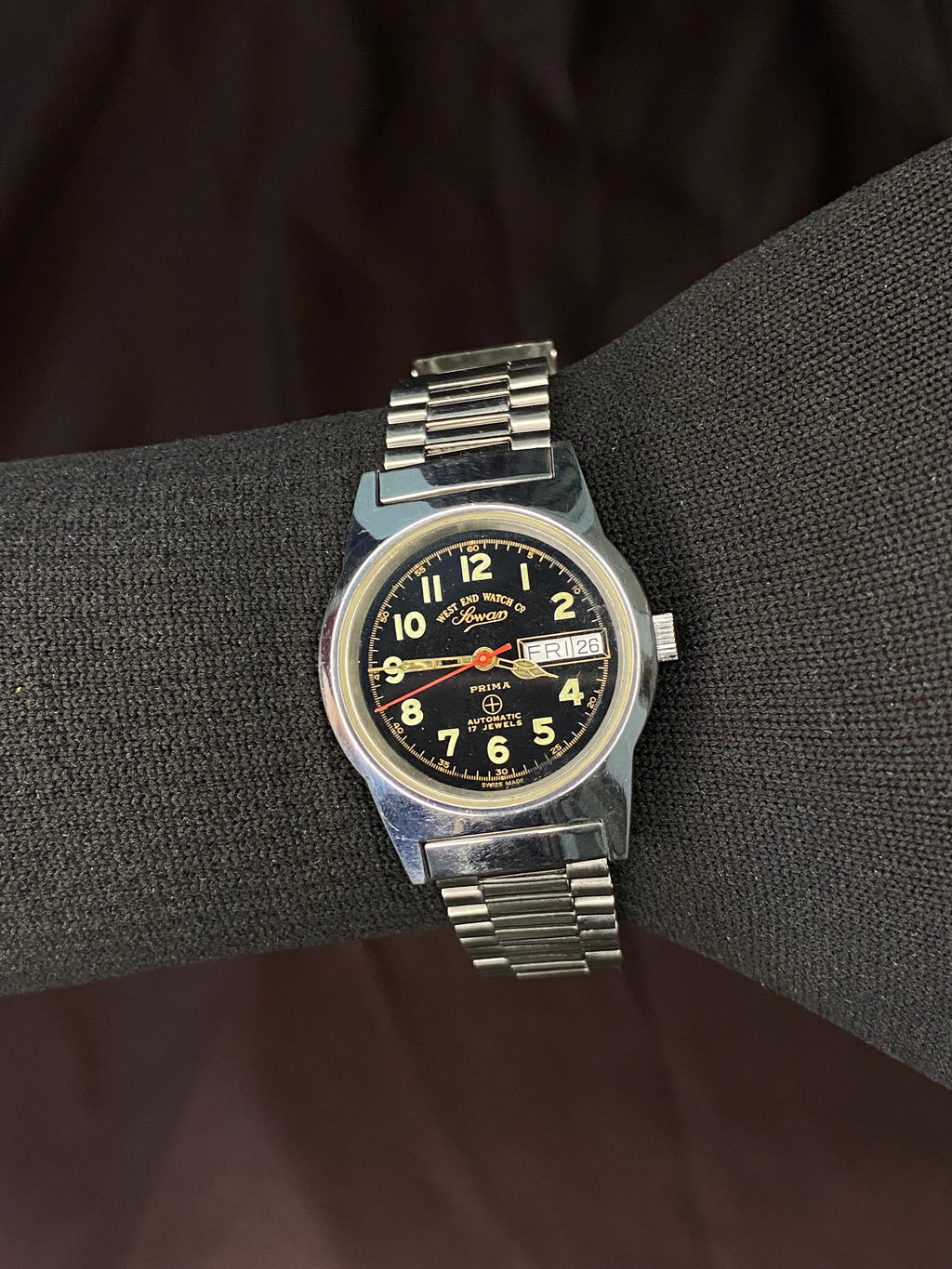 West End Watch Co Sowar Prima Automatic Watch