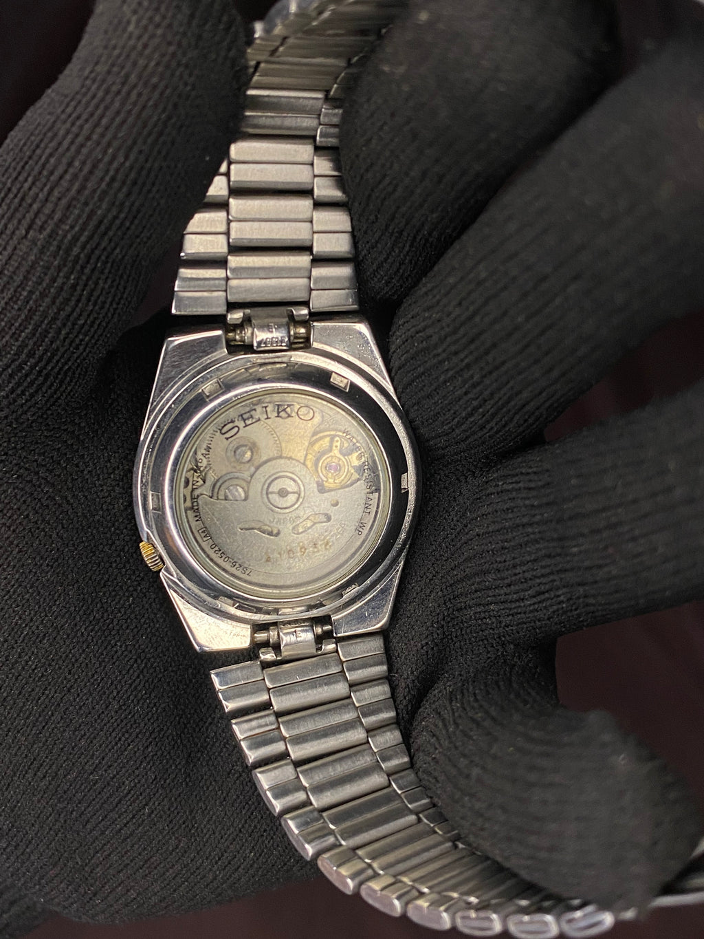 Seiko 5 Rare Grey Dial Watch with Transparent back