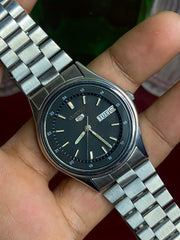 Seiko 5 Automatic — Railway Grey Dial Watch, 36mm | Ref 6309-8920.