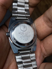 Super Rare Citizen Unique “Tv-Shaped” White Dial Watch.