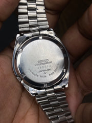 Rare Seiko 5 Dark Grey Dial Automatic Watch.