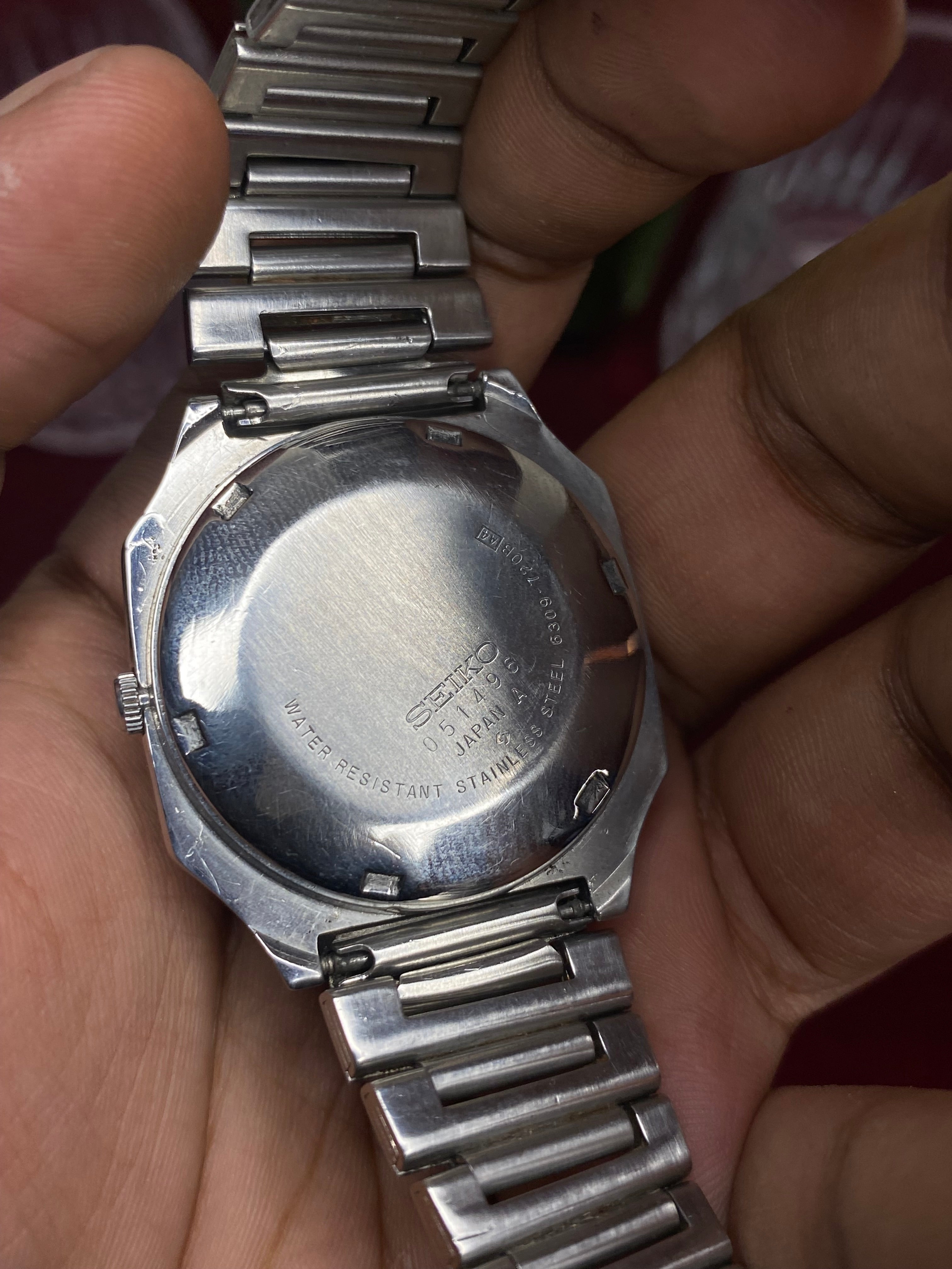 Seiko 5 “Railway Time” — Black TV Dial | 6309 Japanese Automatic watch.