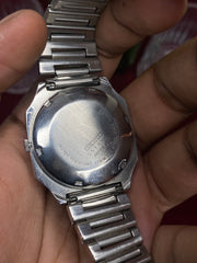 Seiko 5 “Railway Time” — Black TV Dial | 6309 Japanese Automatic watch.