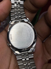 Seiko 5 “Linen White” — 7S26 Textured Dial Automatic watch.