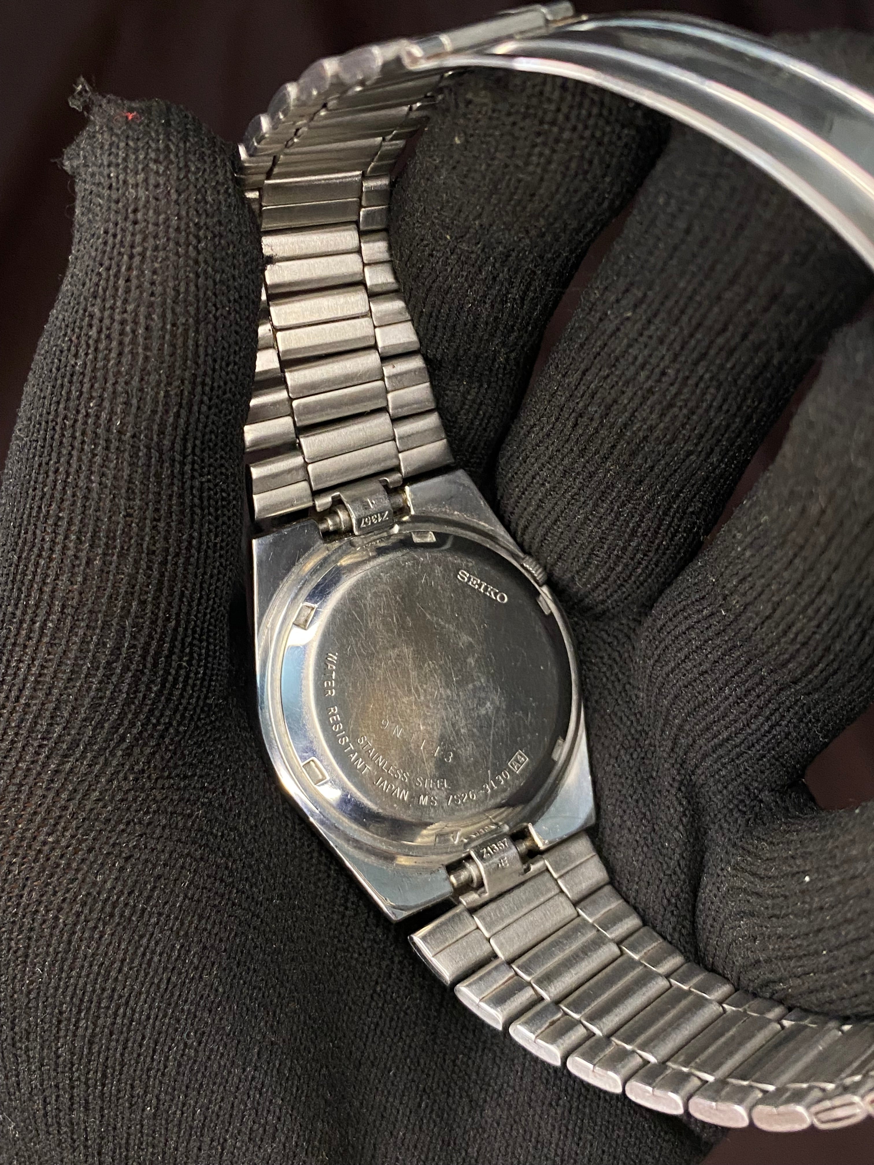 Seiko 5 SKXL41 1997 Grey Sunburst Dial Retro JDM Rare Watch