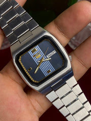Seiko 5 Automatic — TV-Case Blue Pinstripe Dial Watch | Ref 6309-561A.