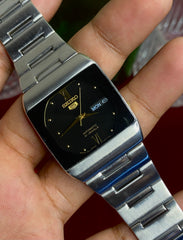 Seiko 5 Automatic — TV-Case Black Roman Dial Watch | Ref 4227-00B0.