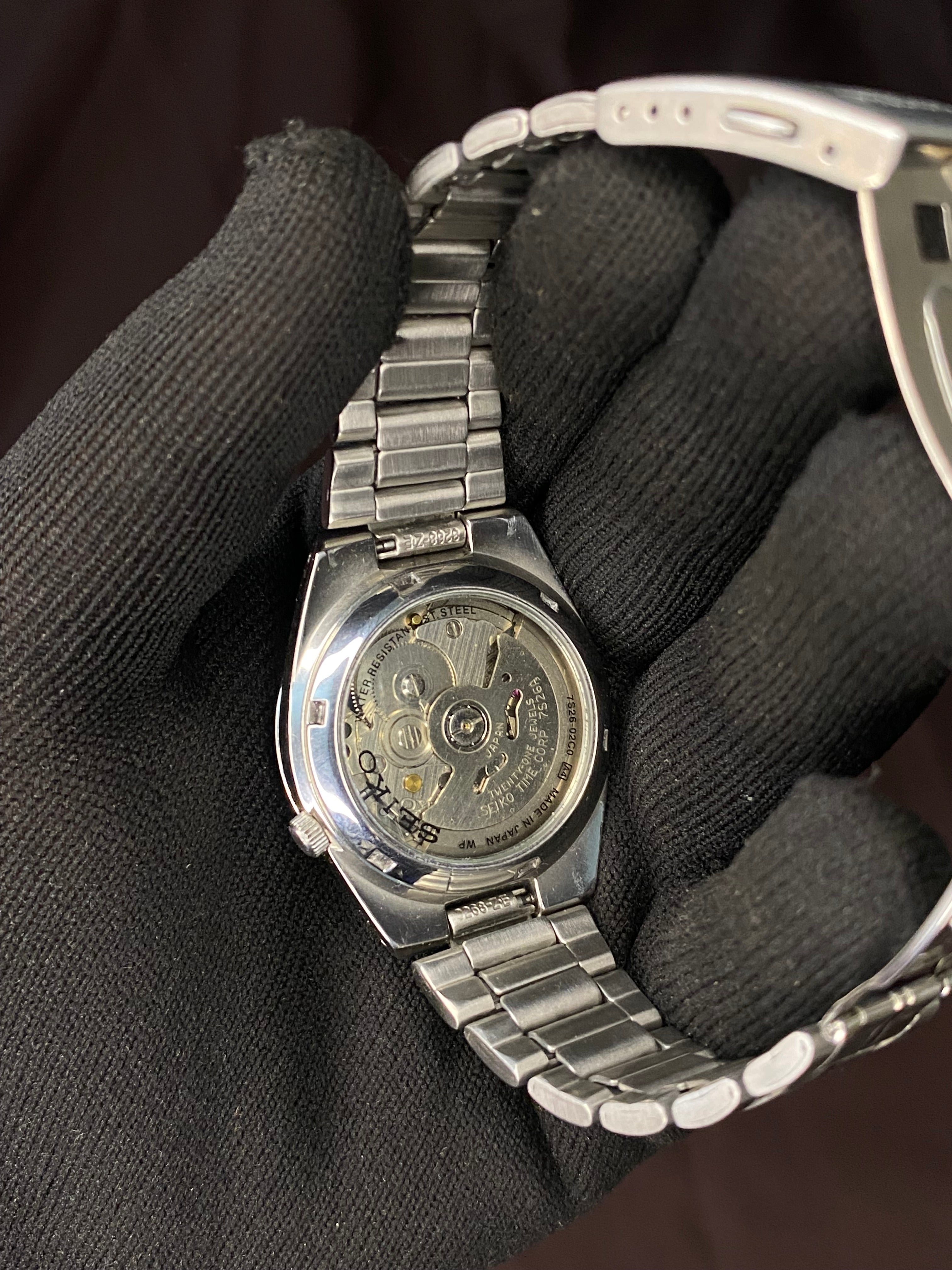 Pristine Seiko 5 SNK587 Railway Time with Transparent Back