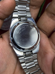 Seiko 5 — Silver- Champagne Sunburst Dial | 38mm Japanese Automatic watch.