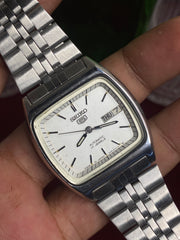 Seiko 5 “White Screen” — 7009 TV-Case Automatic watch.