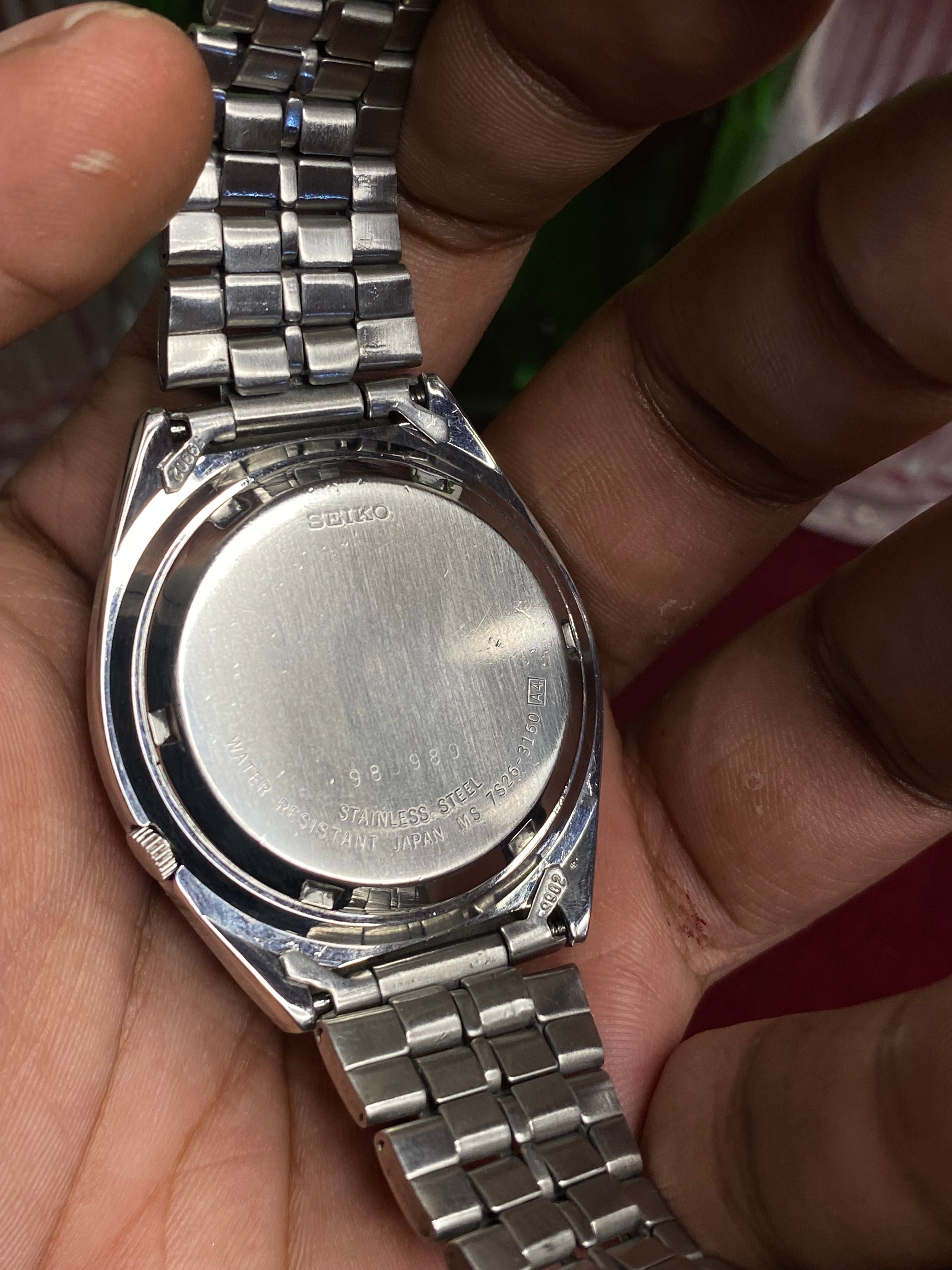 Seiko 5 — White Textured Dial | 38mm Japanese Automatic Watch.