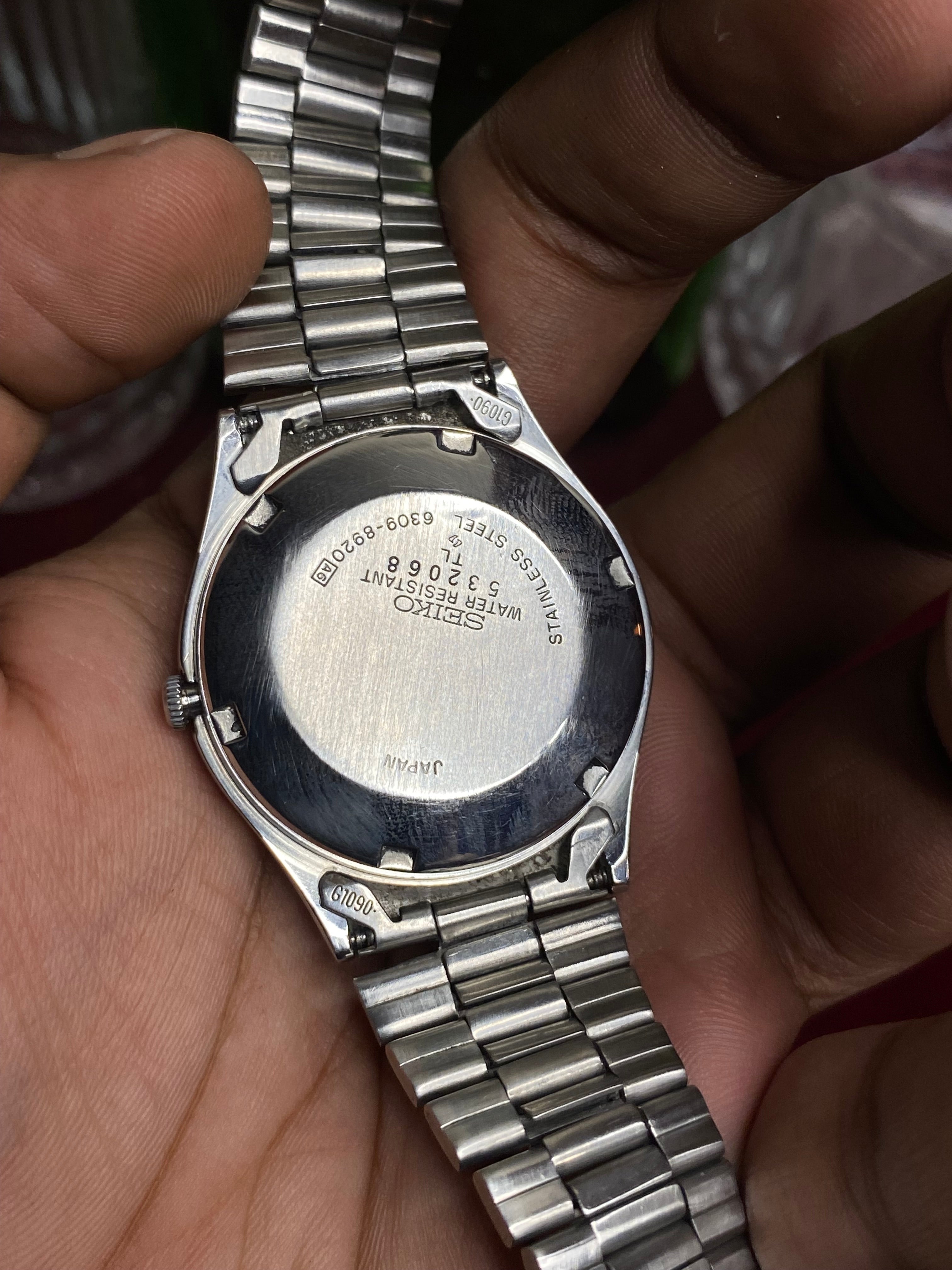 Seiko 5 Automatic — Railway Grey Dial Watch, 36mm | Ref 6309-8920.