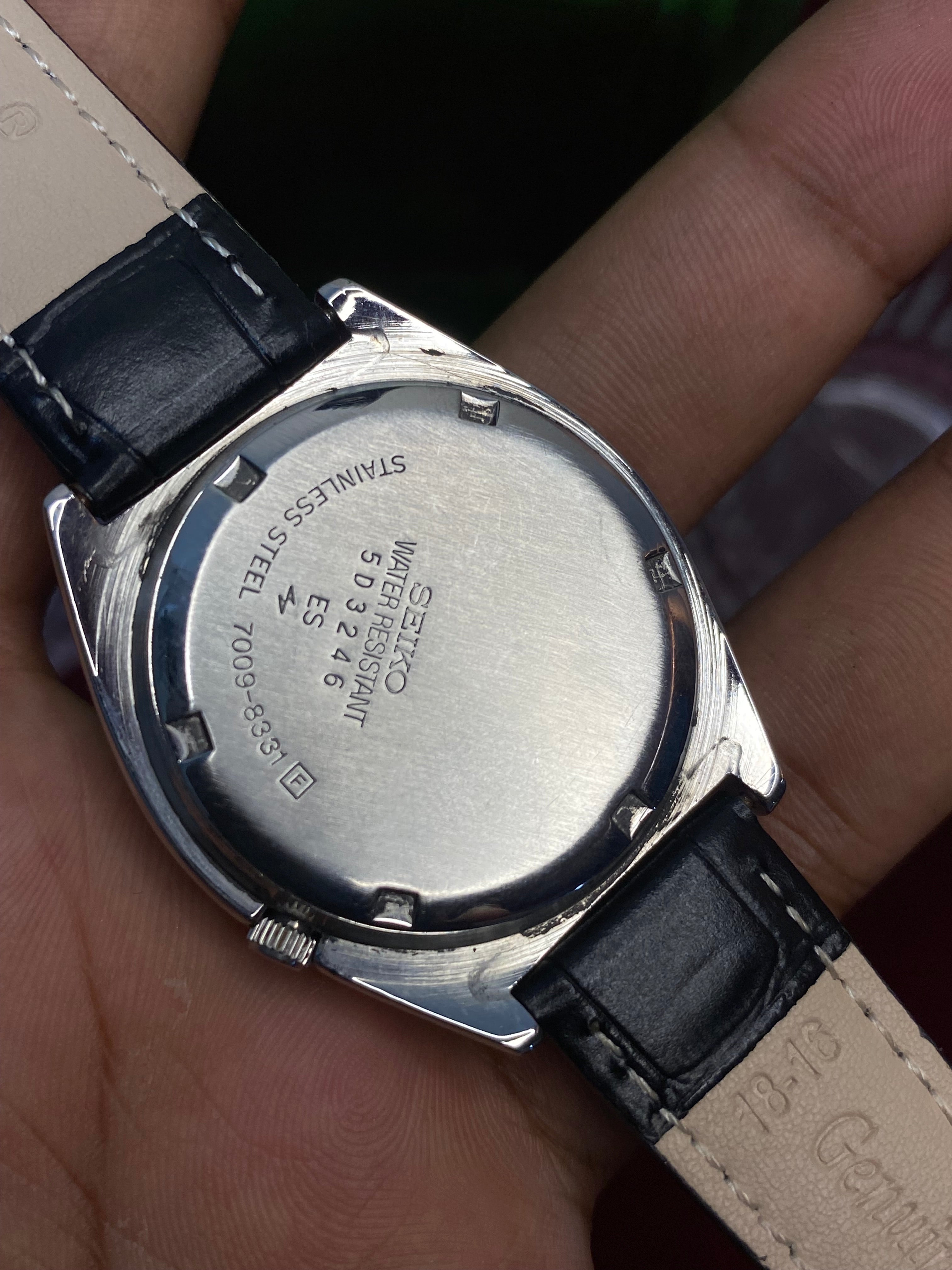 Seiko 5 “Dartboard” — 7009 Concentric-Dial Automatic Watch.