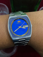 Orient Crystal “Cobalt TV” — 21-Jewel Automatic watch.