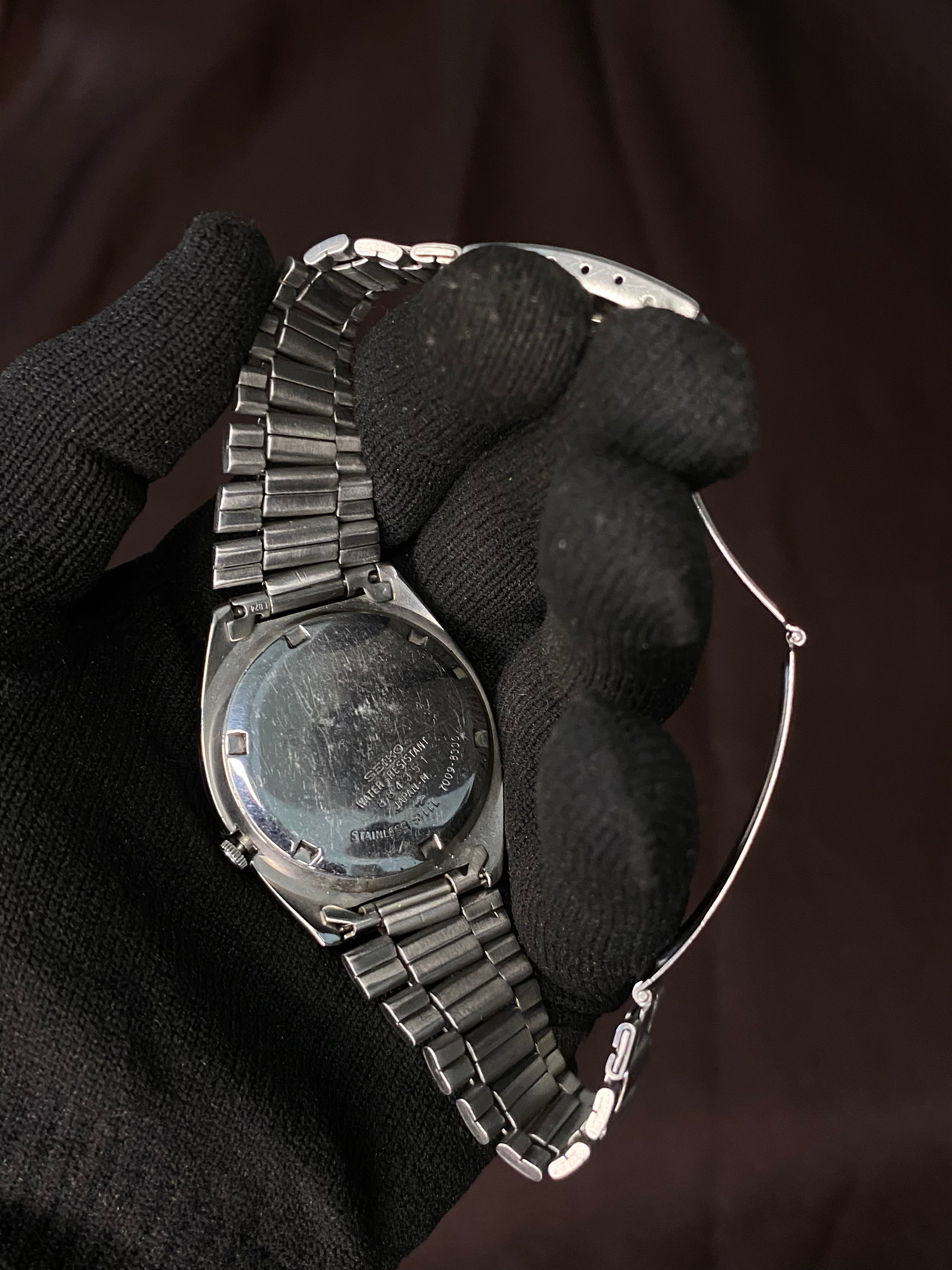 Vintage Seiko 5 Blue Dial Automatic Watch