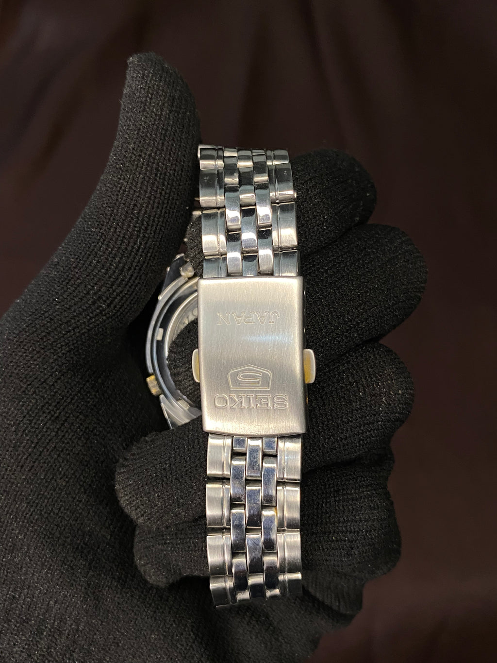Seiko 5 SNK366K1 Golden Dial Watch