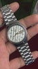 Seiko 5 — White & Gold Textured Dial | 36mm Japanese Automatic Watch.