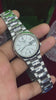 Seiko 5 White & Silver “Grid” — 7S26 Textured Dial Exhibition Automatic Watch.