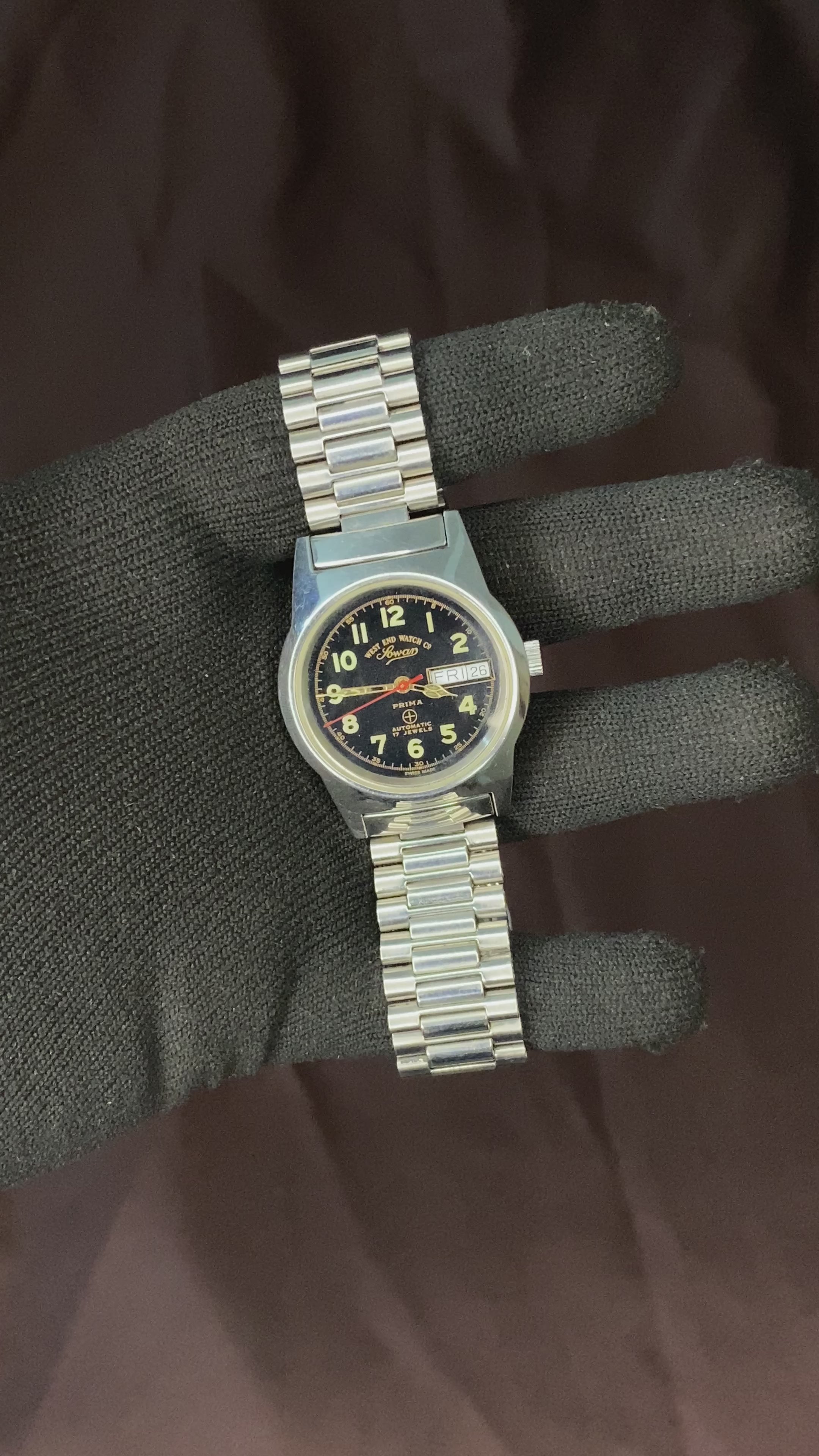 West End Watch Co Sowar Prima Automatic Watch