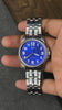 Rare Casio MTP-1216A Blue Numeric Dial Watch | Day-Date | Made in Japan