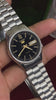 Vintage Seiko 5 — Black & Gold Roman XII Dial (36mm, 1980s ).