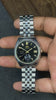 Rare Orient Tri-Star Black Dial Watch. Unique day pointer” sub-dial located at the 6 o’clock.