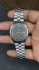 Rare Seiko 5 Dark Grey Dial Automatic Watch.