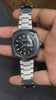 Ricoh Automatic — Black Sunburst Dial | 70s “TV-Shape” Japanese Cushion Watch.