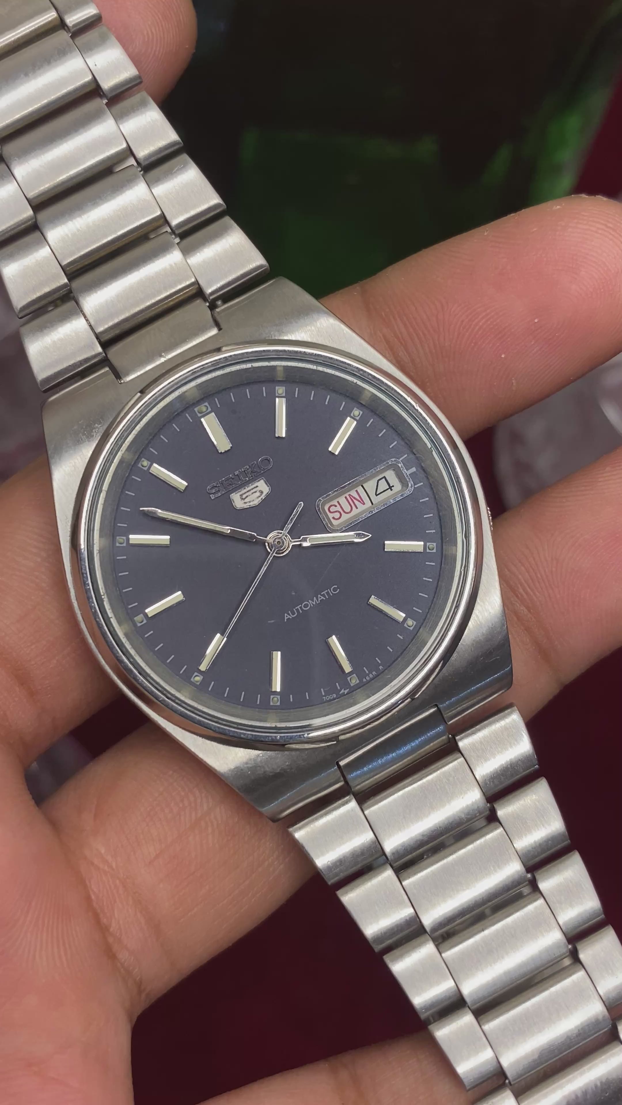 Seiko 5 Automatic — Midnight Blue Dial watch | Ref 7009-3130.